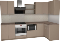 

Готовая кухня Primebeli, Агата Стандарт 1.2x2.4 правая + шкаф под духовку