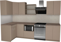 

Готовая кухня Primebeli, Агата Стандарт 1.2x2.4 левая
