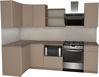 

Готовая кухня Primebeli, Агата Стандарт 1.2x2.0 левая