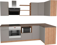 

Готовая кухня Primebeli, Агата Стандарт 1.2x2.0 правая + шкаф под духовку