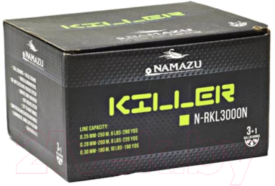 Катушка безынерционная Namazu Pro Killer New KL2000