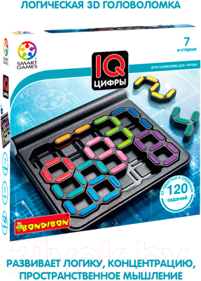 Изображение товара Игра-головоломка Bondibon IQ-Цифры / ВВ5263