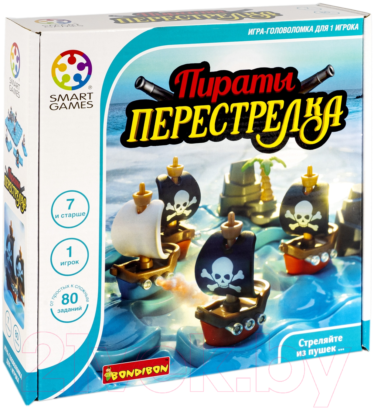 Игра-головоломка Bondibon Пираты перестрелка / ВВ5267