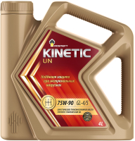 Трансмиссионное масло Роснефть Kinetic UN 75W90 (4л) - 