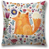 

Наволочка декоративная JoyArty, Довольная лиса / sl_78049