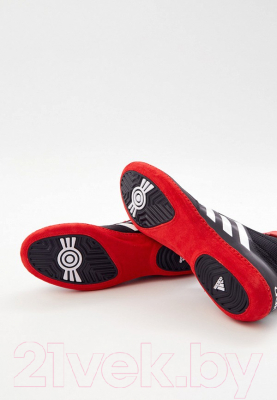 Обувь для борьбы Adidas Combat Speed / GZ8449 (р.7.5, белый/черный/красный)