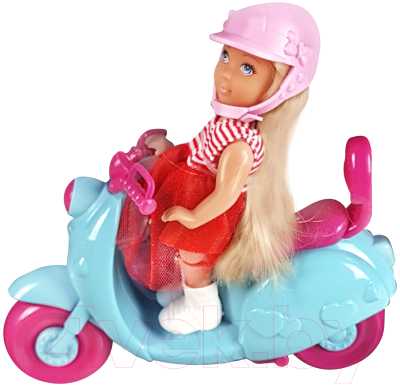 

Кукла с аксессуарами Qunxing Toys, Тая на скутере / 4607