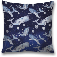 

Наволочка декоративная JoyArty, Киты-призраки / sl_33547