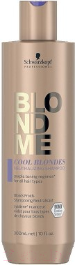 Шампунь для волос Schwarzkopf Professional BlondMe Cool Blondes Neutralizing Shampoo