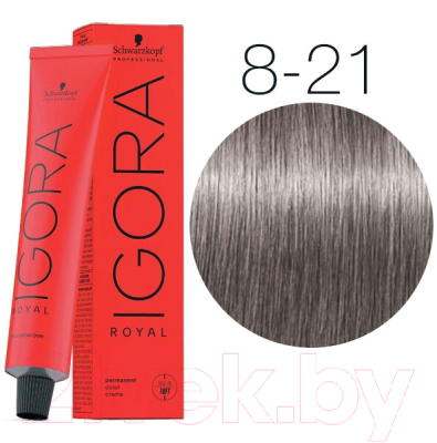 Крем-краска для волос Schwarzkopf Professional Igora Royal Permanent Color Creme тон 8-21 (60мл)