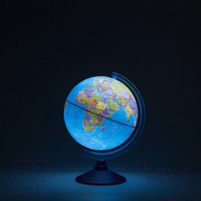 Глобус Globen Ландшафтный рельефный с подсветкой / 4680009932135