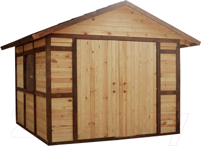 Хозблок деревянный КомфортПром 11114021 (3x5м)