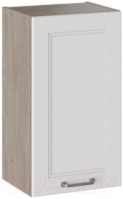 Шкаф навесной для кухни ТриЯ Одри В_72-40_1ДР (белый софт)