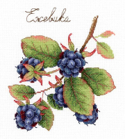 

Набор для вышивания, Дары природы. Ежевика / НВ-696М