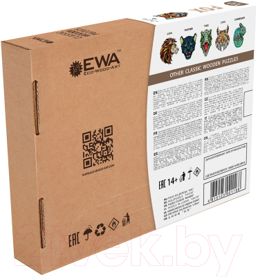 Пазл EWA Лис (крафтовая упаковка)