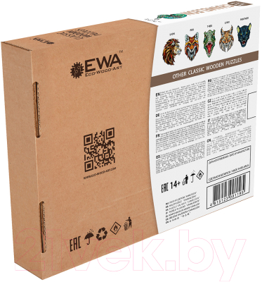 Пазл EWA Хамелеон (крафтовая упаковка)