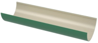 Желоб водостока Технониколь ПВХ 563106 (3м, зеленый глянец) - 