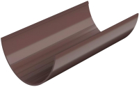 Желоб водостока Технониколь ПВХ 563104 (3м, коричневый глянец) - 