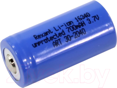 

Аккумулятор Rexant, 16340 / 30-2040