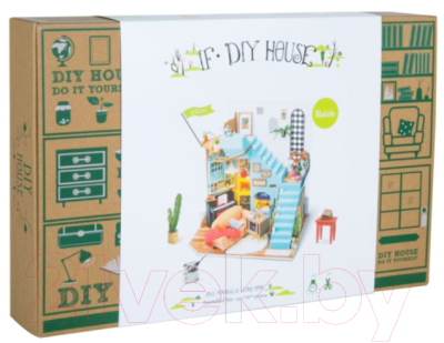 Изображение товара Кукольный домик Robotime Гостиная Джойс / DG141