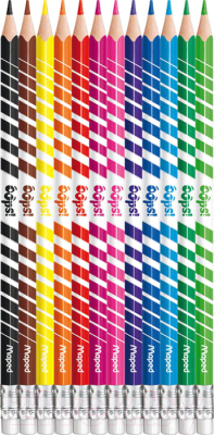 Набор цветных карандашей Maped Color Peps Oops / 832812 (12шт)