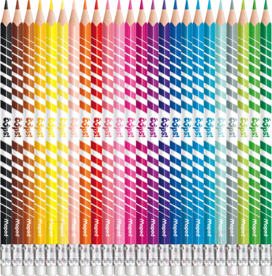Набор цветных карандашей Maped Color Peps Oops / 832824 (24шт)