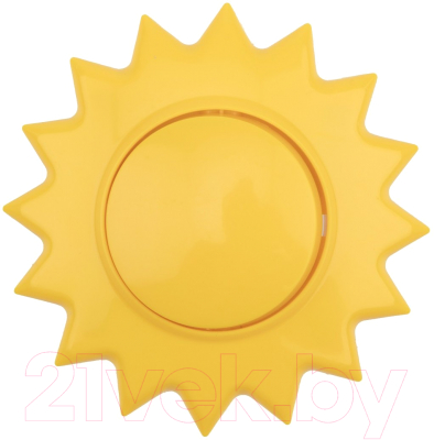 Выключатель Kranz Happy Солнце KR-78-0617 (желтый)