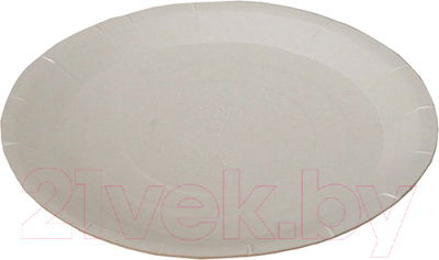 Набор одноразовых тарелок Krafteco Крафт 230 с биоламинацией (50шт)