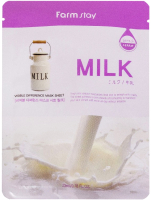 Маска для лица тканевая FarmStay С молочными протеинами (23мл) - 