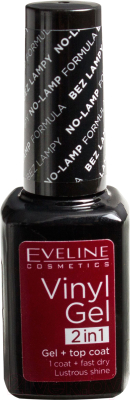 Лак для ногтей Eveline Cosmetics Vinyl Gel 2in1 № 206