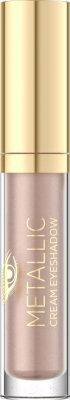 

Тени для век Eveline Cosmetics, Бежевый;золотистый, Metallic Cream Eyeshadow №1