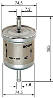 Топливный фильтр Bosch 0450905927 - 