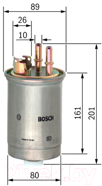 Топливный фильтр Bosch 0450906376