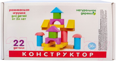 

Развивающая игрушка Pinocchio, Конструктор / WOOD10