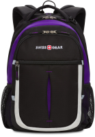 Рюкзак SwissGear SA13852915 (черный/фиолетовый/серебристый) - 