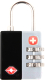 Миниатюра изображения товара Замок для чемодана SwissGear WJ6183 (черный)