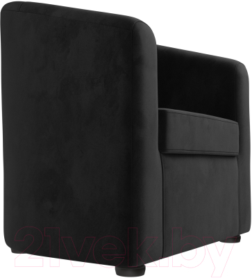 Кресло мягкое Mebelico Норден 289 / 109052 (велюр, черный)
