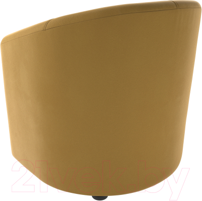 Кресло мягкое Mebelico Норден 289 / 109054 (микровельвет, желтый)