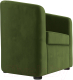 Миниатюра изображения товара Кресло мягкое Mebelico Норден 289 / 109055 (микровельвет, зеленый)