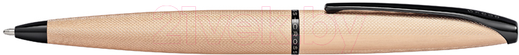 Ручка шариковая имиджевая Cross ATX Brushed Rose Gold PVD / 882-42 (золотой) — фото 2