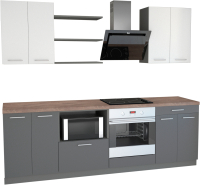

Готовая кухня Primebeli, Агата Стандарт 1.8 + шкаф под духовку
