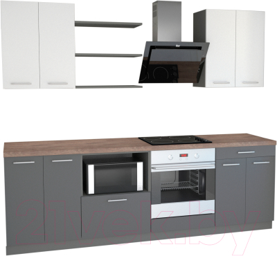 

Готовая кухня Primebeli, Агата Стандарт 1.8 + шкаф под духовку
