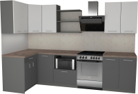 

Готовая кухня Primebeli, Агата Стандарт 1.2x2.4 левая