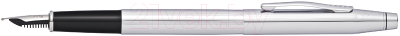 Ручка перьевая имиджевая Cross Classic Century Pure Chrome / AT0086-108MS (хром)