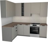 

Готовая кухня Primebeli, Николь Premium 1.5x1.9 левая