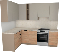 

Готовая кухня Primebeli, Николь Premium 1.5x1.9 левая