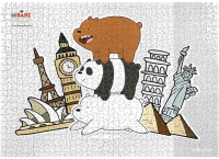 

Пазл Miniso, We Bare Bears. Достопримечательности / 4622