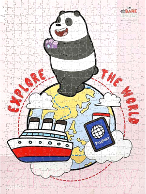 

Пазл Miniso, We Bare Bears. Панда / 4639