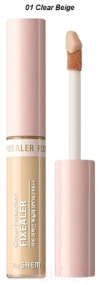 Консилер The Saem Cover Perfection Fixealer 01 Clear Beige