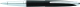 Ручка-роллер имиджевая Cross ATX / 885-3 (матовый черный/серебристый) - 